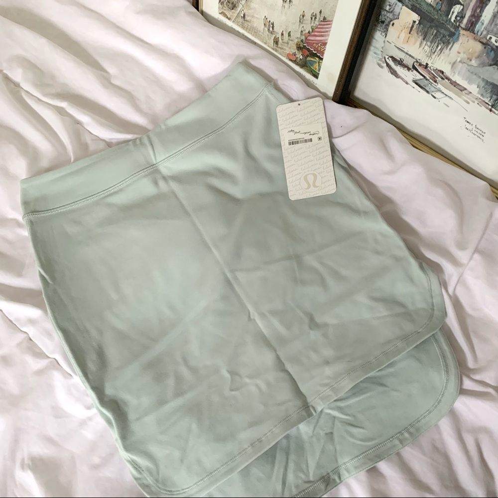 Lululemon City Skirt in Light Teal/Aqua